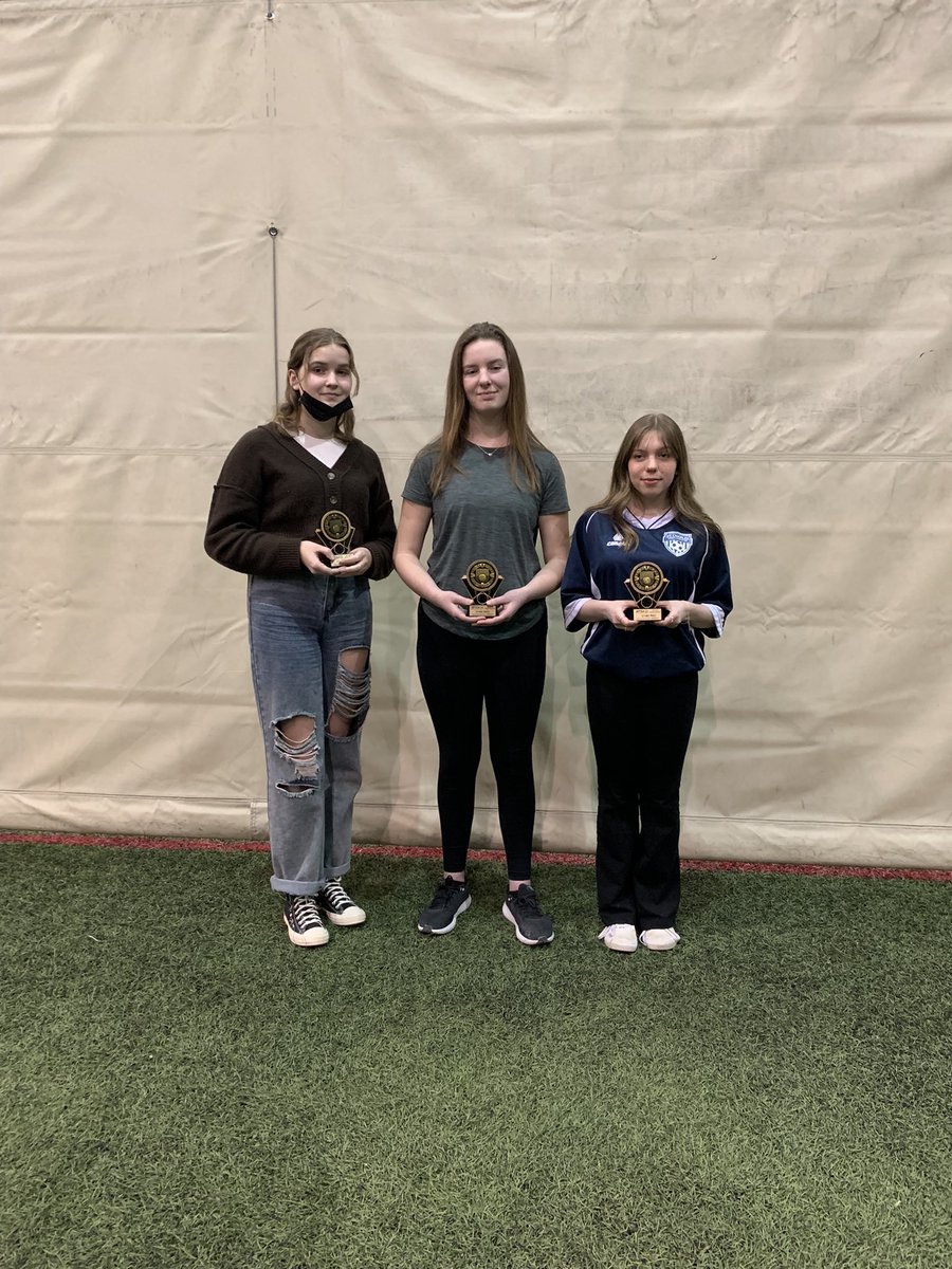 WpgSoccer's tweet photo. ⚽️U14 Girls Recreational⚽️

@cambriancreditunion City Champions:
🏆 South Winnipeg CC U14G!

Golden Boot Winner:
Grace

Golden Gloves Winners:
Lauren &amp; Olivia &amp; Isabella

Thank you to everyone for an amazing season!! 

Congratulations to everyone!! https://t.co/qfKUTcIiju