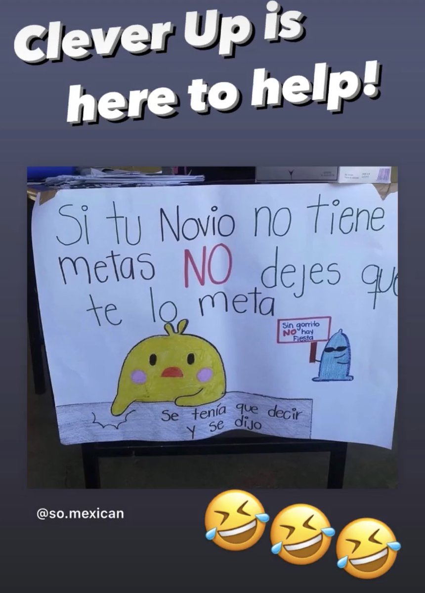 thecleverup's tweet photo. We’re hear to help you achieve all of your #goals, #dreams, and #passions 

#latinos #latino #latinx #metas #achieve https://t.co/KkvwSDMpyQ