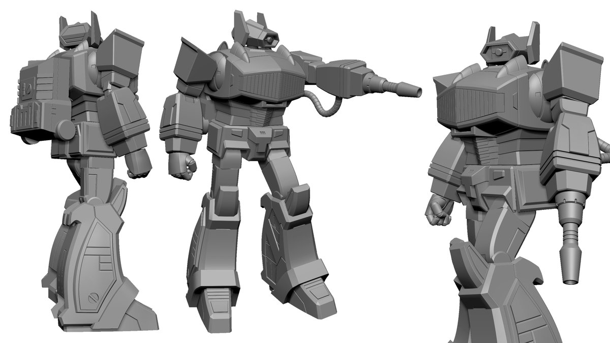 YamDraws's tweet photo. Last year I got to sculpt (and articulate) Transformers RED Shockwave! Designed by @DantheArtguy apparently! Some things are tweaked and changed by engineers between sculpt and production. https://t.co/YBzFYXmF5y