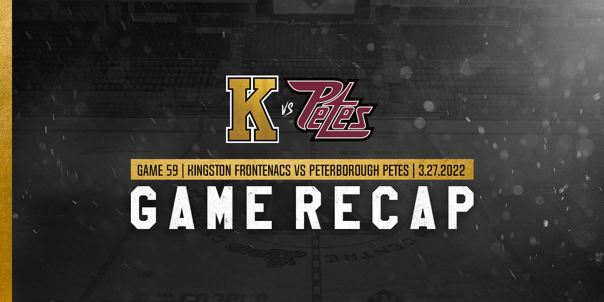 KingstonFronts's tweet photo. Game Recap: #KGNvsPBO

The Kingston Frontenacs (37-19-3-0) stormed to a big 8-1 win over the Peterborough Petes (24-31-5-0) in the tenth matchup on the season-series on Sunday afternoon at Leon’s Centre.

📃 https://t.co/Ew2tYRGor2 https://t.co/iseqeHdQ4y