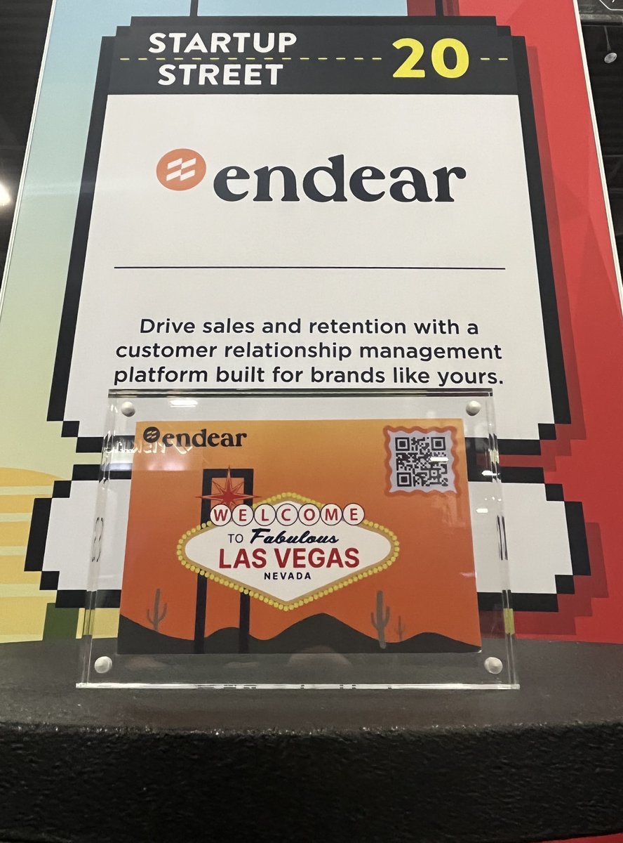Be sure to head over to the Shark Reef at 5:45 Vegas time to listen to our co-founder Leigh Sevin pitch Endear as the number one CRM for omnichannel brands. #shoptalk2022