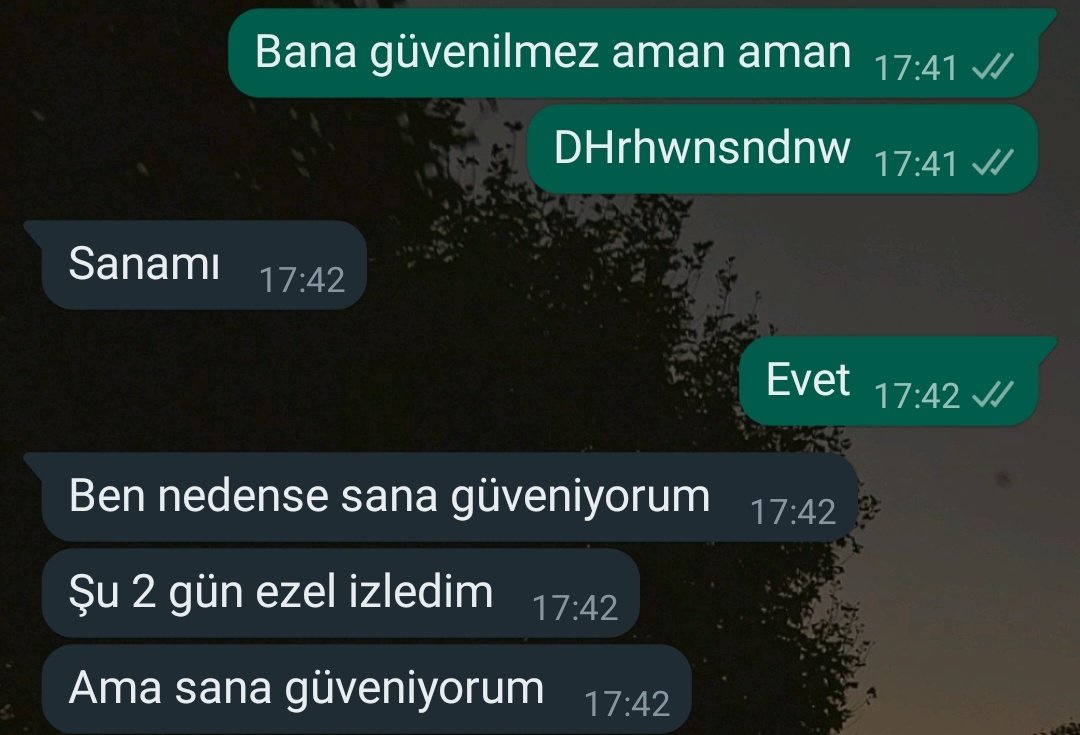 Ezel izledikten sonra bile güvenmen...