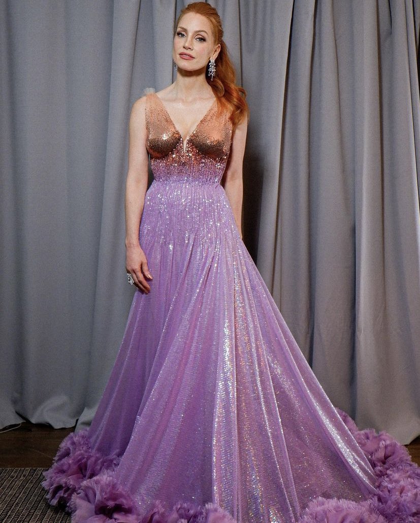 oxentepipoca's tweet photo. Jessica Chastain já está pronta para o Oscar 2022.

Ela é uma das grandes favoritas a vencer em Melhor Atriz por seu trabalho em ‘Os Olhos de Tammy Faye’. #Oscars https://t.co/hw6i0PHtpN