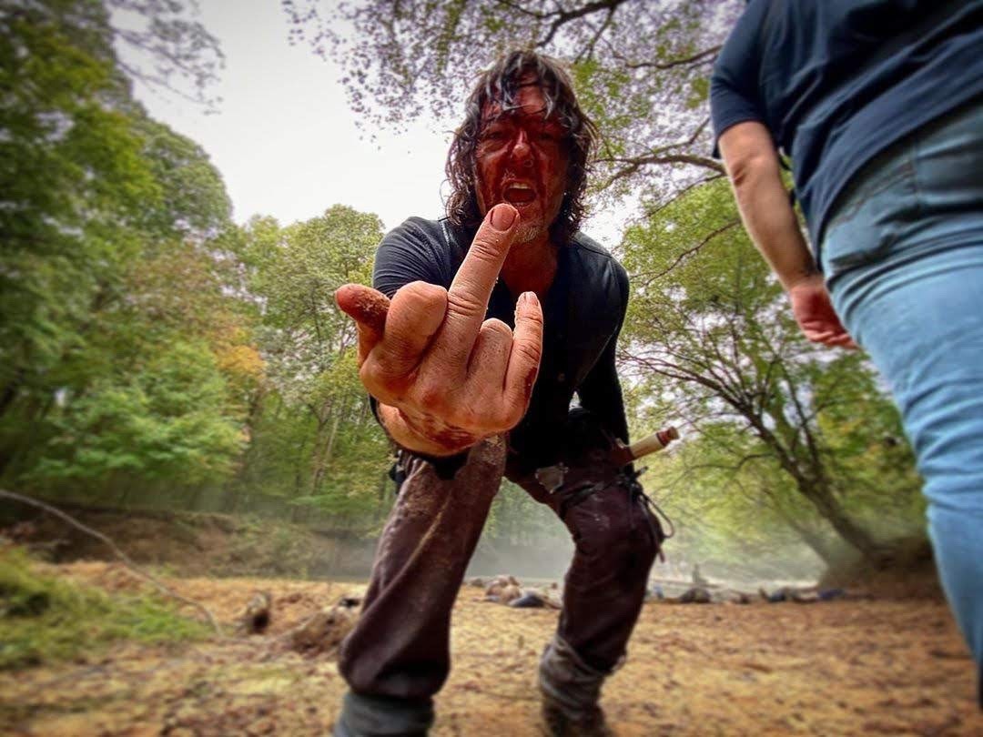 norman reedus as daryl dixon. that's it. that's the tweet.