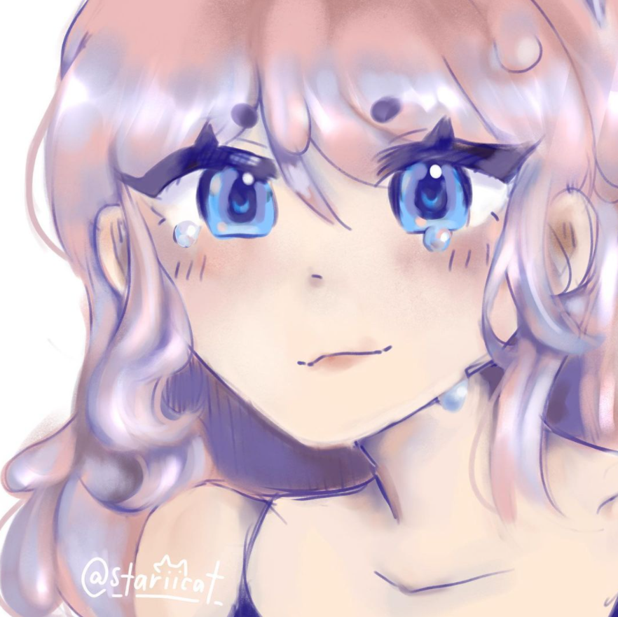 stariicat's tweet photo. @Cresscin heyoo! im chloe / stariicat :) thanks for looking <33

lots of pinks and blues from me! 🌸🌊 https://t.co/zqOs1d0s4x