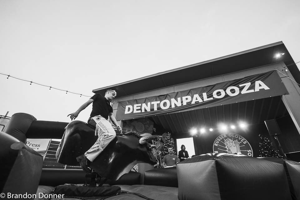 BrandonTDonner's tweet photo. Photos from Dentonpalooza. Mechanical Bull rides. https://t.co/vIymfkNbag