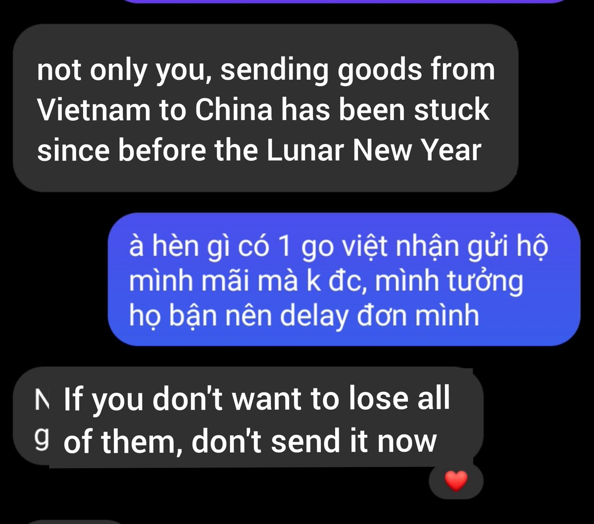 jk_pudding's tweet photo. basically, we can't send goods due to China applying Zero Covid. Babies has been returned and we have been warned that there is a very high risk of loss if we attempt to ship it at this time.
We never want to delay shipping babies 😭 https://t.co/LD87EltSYs