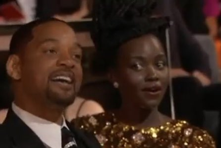 damnculture's tweet photo. literally me.... because was that real? Mr. Smith doesn't play about his wife #Oscars https://t.co/0KUCg1zppu