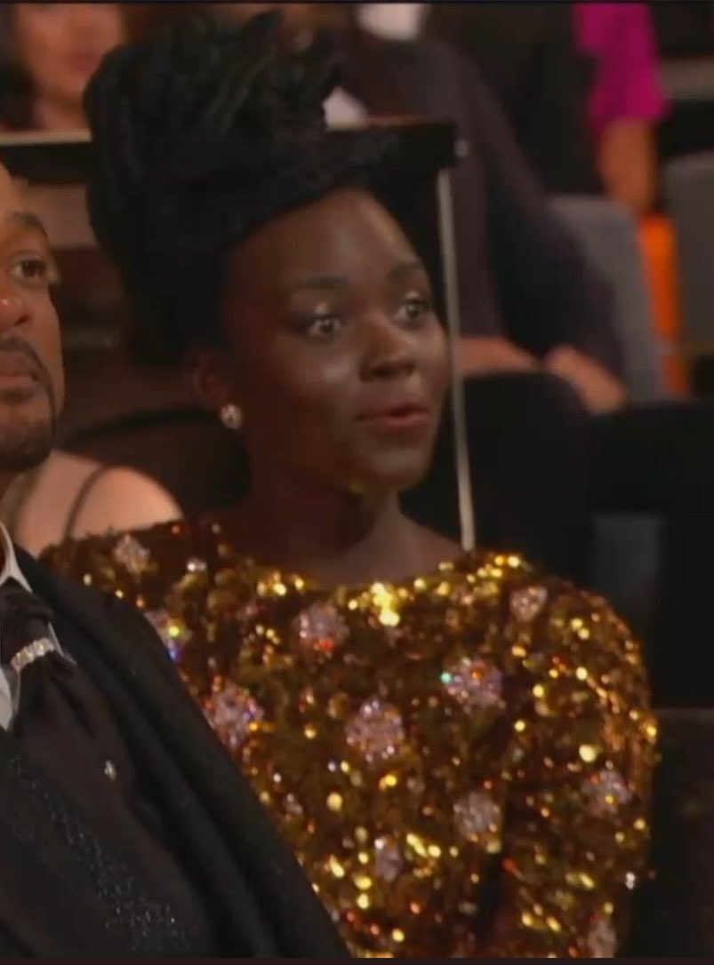 EugeneDaniels2's tweet photo. We are all Lupita. #Oscars https://t.co/sPsy3jCu5C