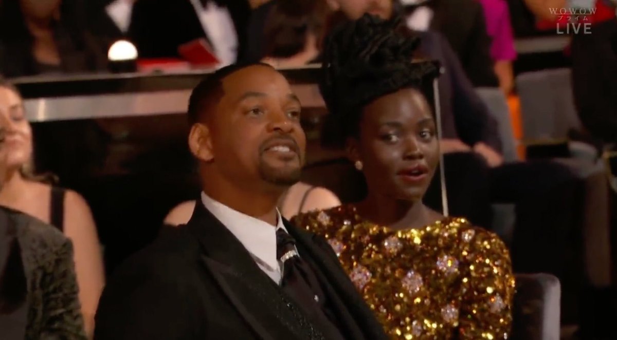 Rachel_Simon's tweet photo. Lupita Nyong’o has now been part of two (2) iconic Oscars moments https://t.co/qdNej1vXQV