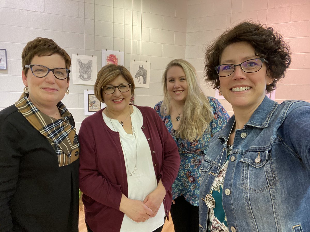 BGoodArtnGift's tweet photo. The 1st Annual @NorthPointESC Visual Arts Exhibition for gifted identification was a great success! Thanks to all that helped, supported, cheered and love us through it! 
We have some very talented artists in this area! #ArtEd #Gifted @OAGC @OhioArtsCouncil https://t.co/nGYlmUfiBT