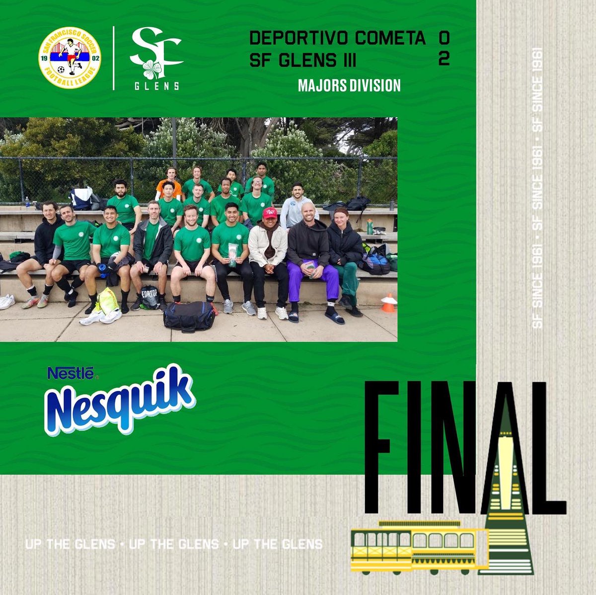 San Francisco Glens SC tweet media