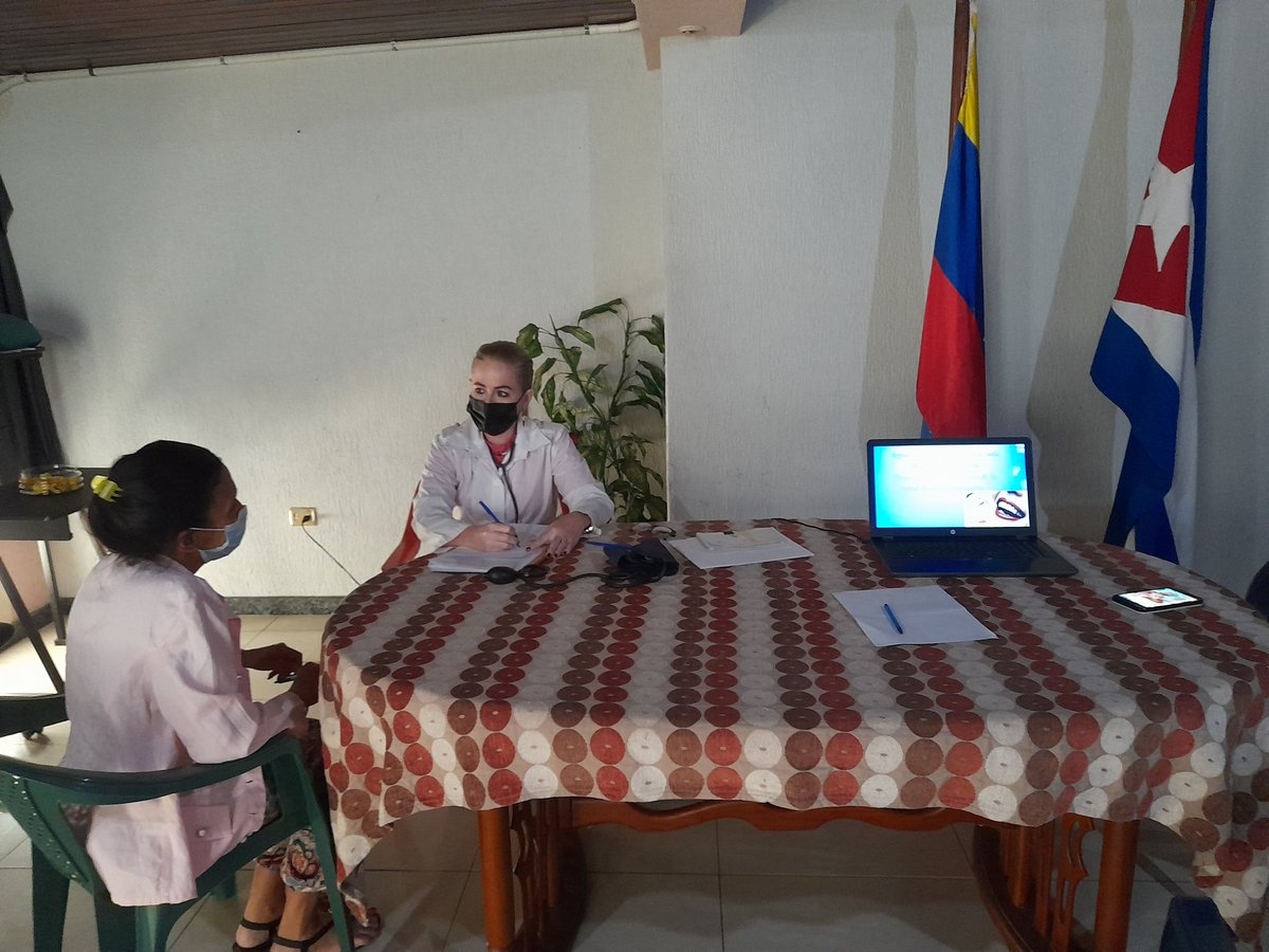 Proceso de dispensarización y capacitación a colaboradores que arriban a el Estado Bolívar por los frentes de Comisión médica Estadual y Odontología <a href="/SanchezDiovanis/">Diovanis Sanchez Rodriguez</a> y <a href="/YadmaraR/">Yadmara Remedios 🇨🇺</a>.
<a href="/Cubacooperabol2/">Brigada Médica 🇨🇺 Bolívar🇻🇪</a> <a href="/AdanVillavicen5/">Adan Villavicencio Guzmán</a> <a href="/cubacooperaven/">Brigada Médica Cubana en Venezuela</a>