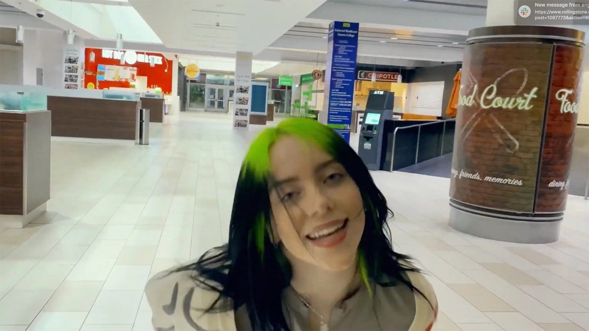 americanamemes's tweet photo. BREAKING: Glendale Galleria customer Billie Eilish wins an Oscar! https://t.co/fmTma0LQn6