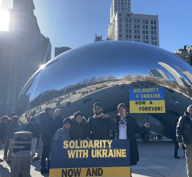#Chicago #SupportUkraine