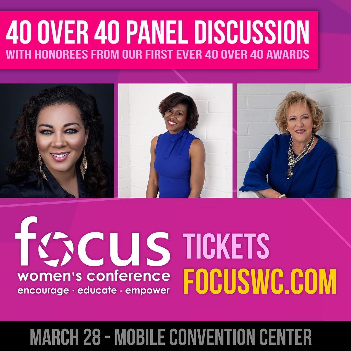 KFinProductions's tweet image. I’m excited to moderate this #FocusWC panel &amp;amp; rep @92ZEW @1055wnsp!Learn more about both of these dynamic ladies…they’re ground breaking in their professional&amp;amp;personal lives.They’re set to share their journey, determination&amp;amp;leadership skills+! 
Tickets:focuswc.com