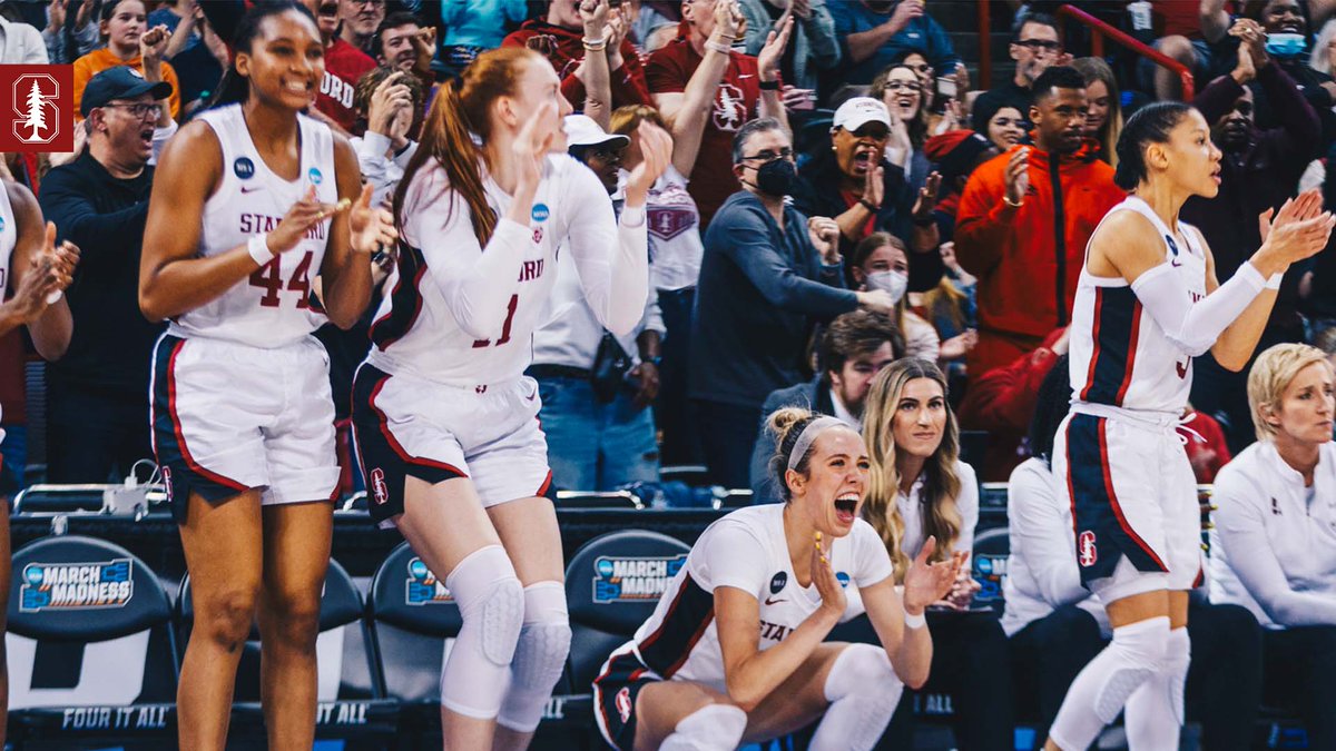 Leading 50-45. Dig in. #GoStanford