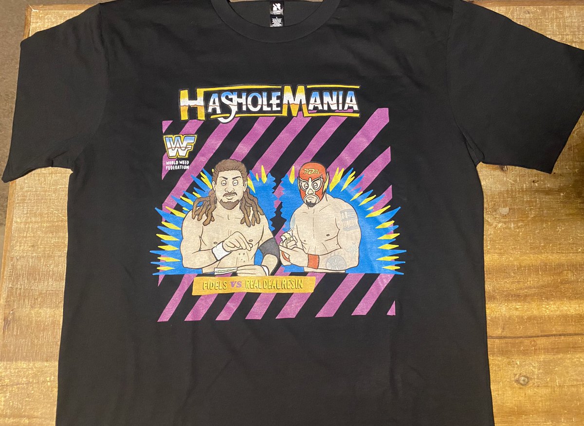 zackmonday's tweet photo. #HasholeMania #hash #wrestling #realdealresin #fidels https://t.co/TAUGBbT4QQ