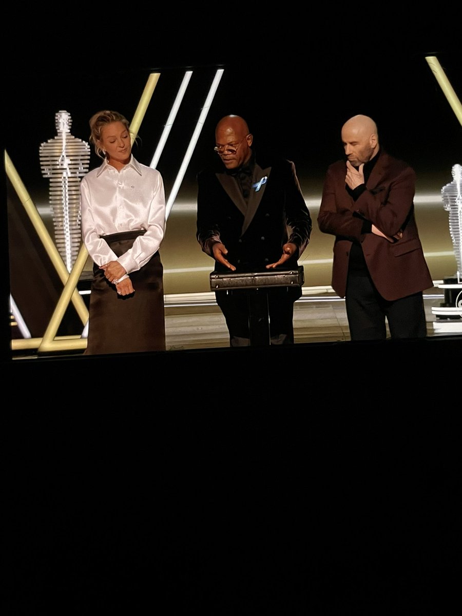 AllThingsWSB's tweet photo. Throwback #PulpFiction #Oscars #OscarsOn2 https://t.co/ftdpr7rwsJ