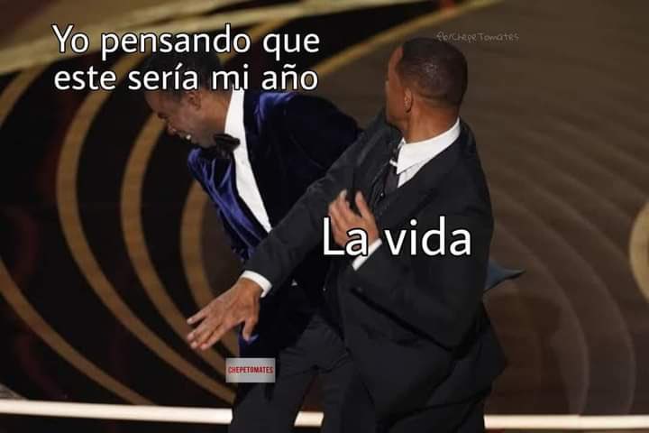 Will Smith representa los golpes que la vida me ha dado.