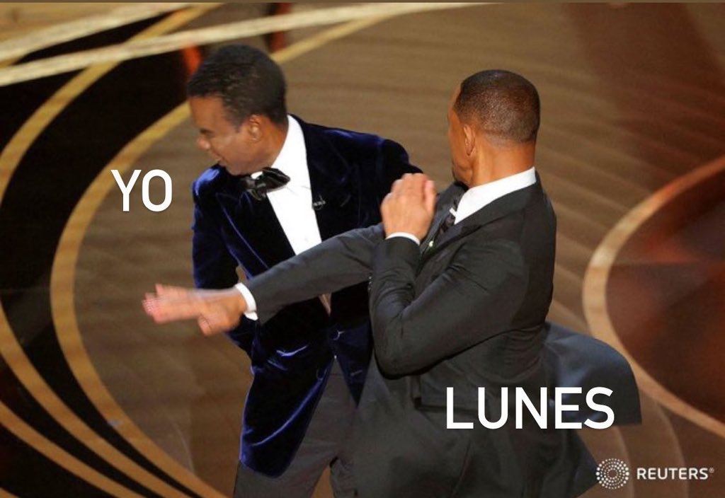 #oscars buenas noches, mañana es lunes parece.