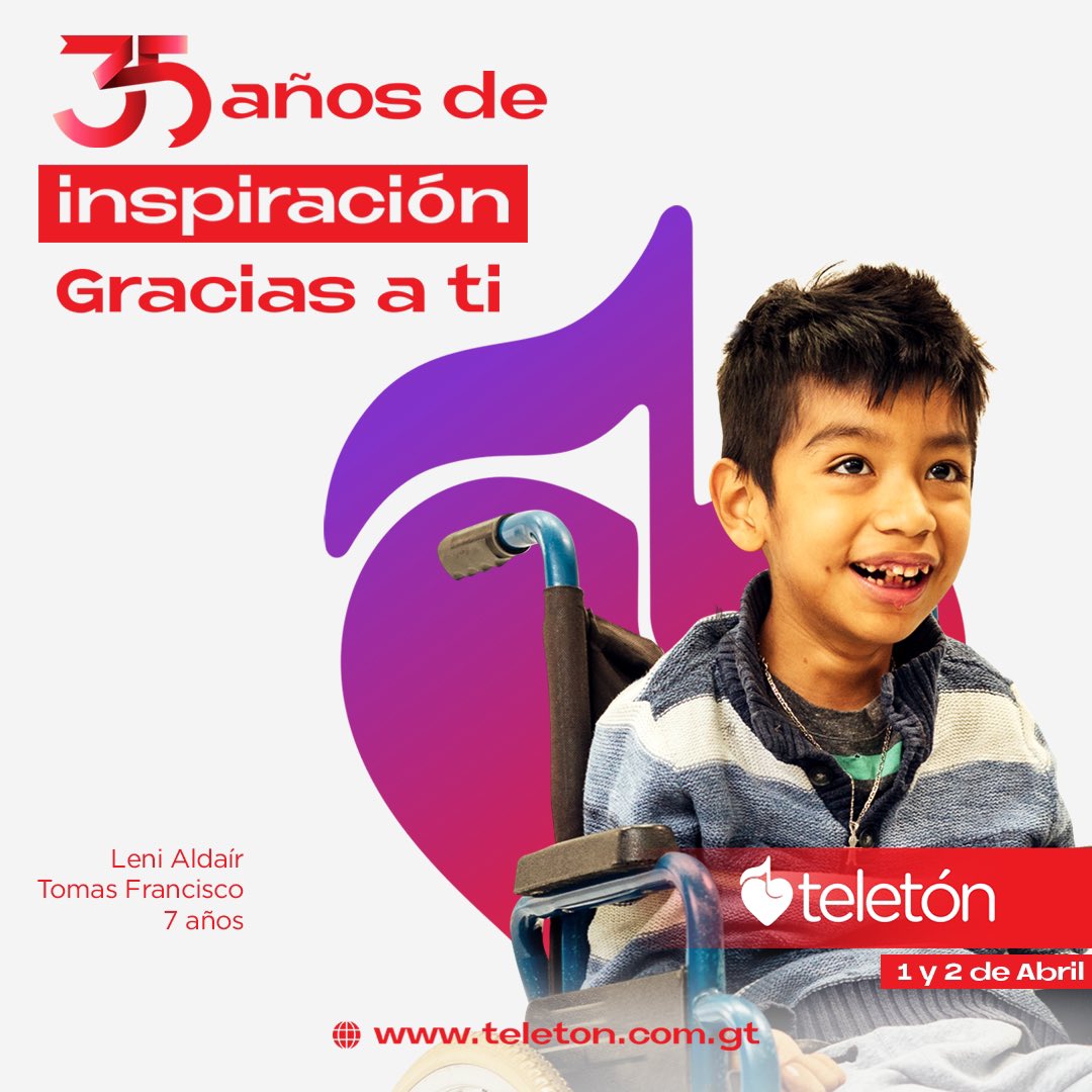teletonguate's tweet photo. 35 años de reflejar la INSPIRACIÓN que nos contagian los guatemaltecos con su generosidad año con año, ver a nuestros usuarios inspirados a soñar, crecer y avanzar, es un logro que queremos tener siempre. 

CONTAMOS CON TU APOYO
#TLTN2022 #GraciasATi #TLTN35 https://t.co/sJpqnsb4vs