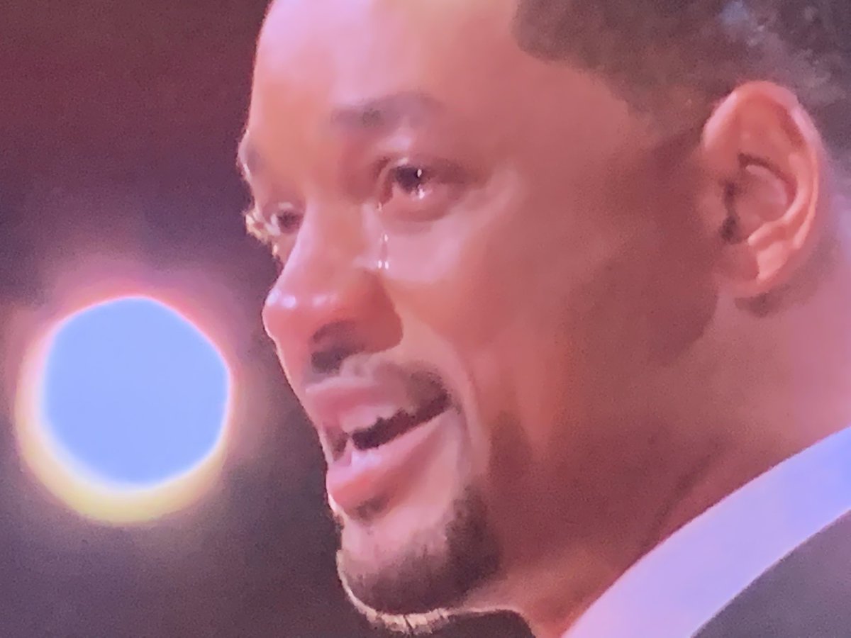 Will Smith representando las diversas etapas de la peda en los #Oscars