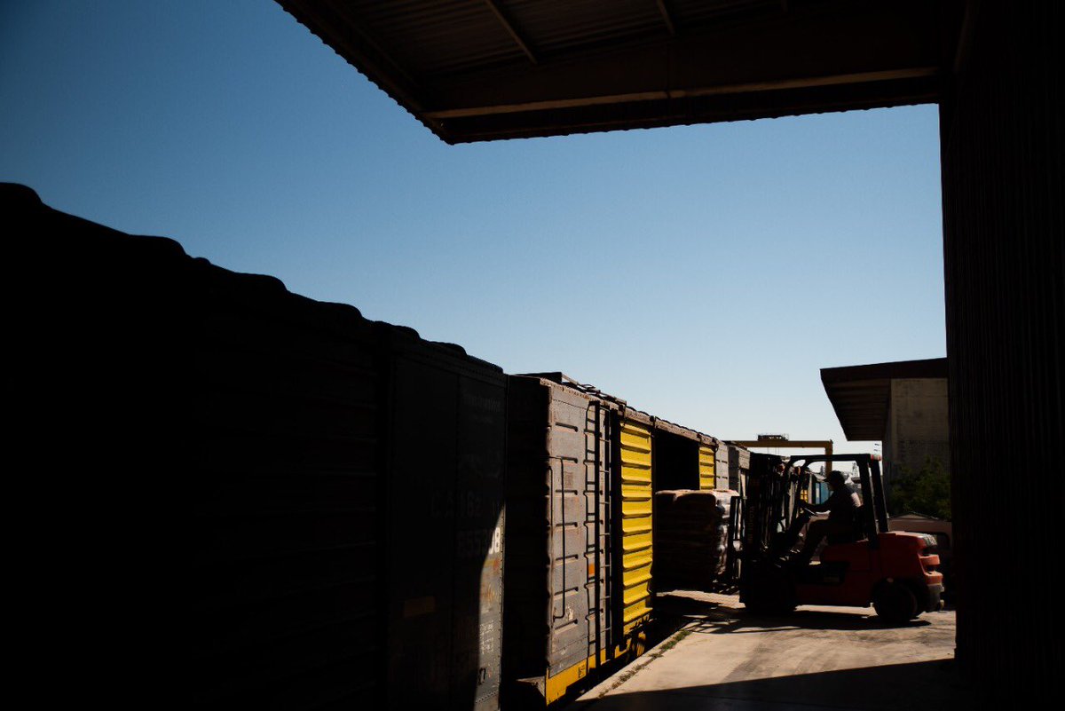 agenciasanluis's tweet image. Crece la actividad ferroviaria con el despacho de producción industrial de la provincia.
Más información ➡️ bit.ly/ActFerroviaria…
#SanLuisLogistica