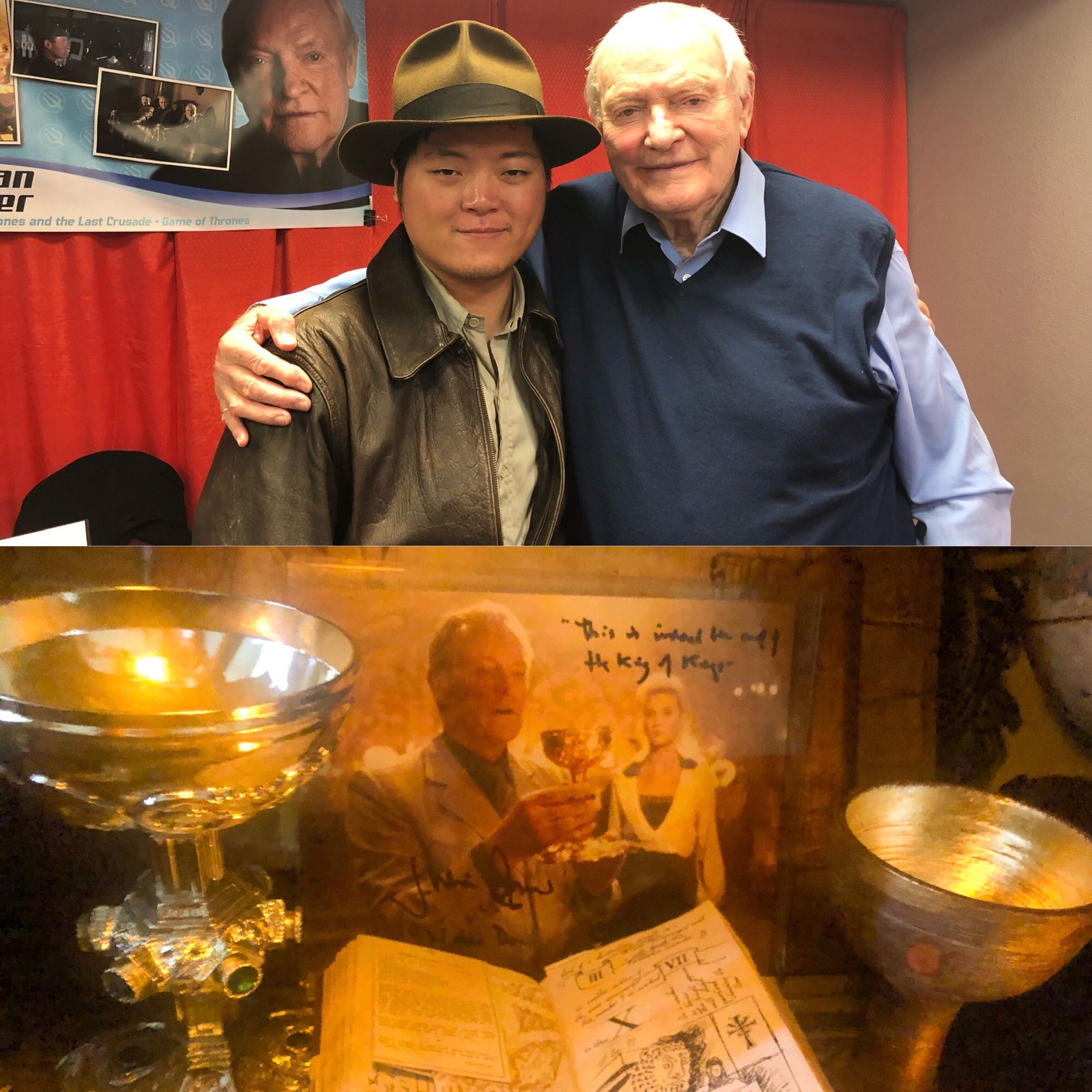 Wishing a very happy birthday to the wonderful Julian Glover.  