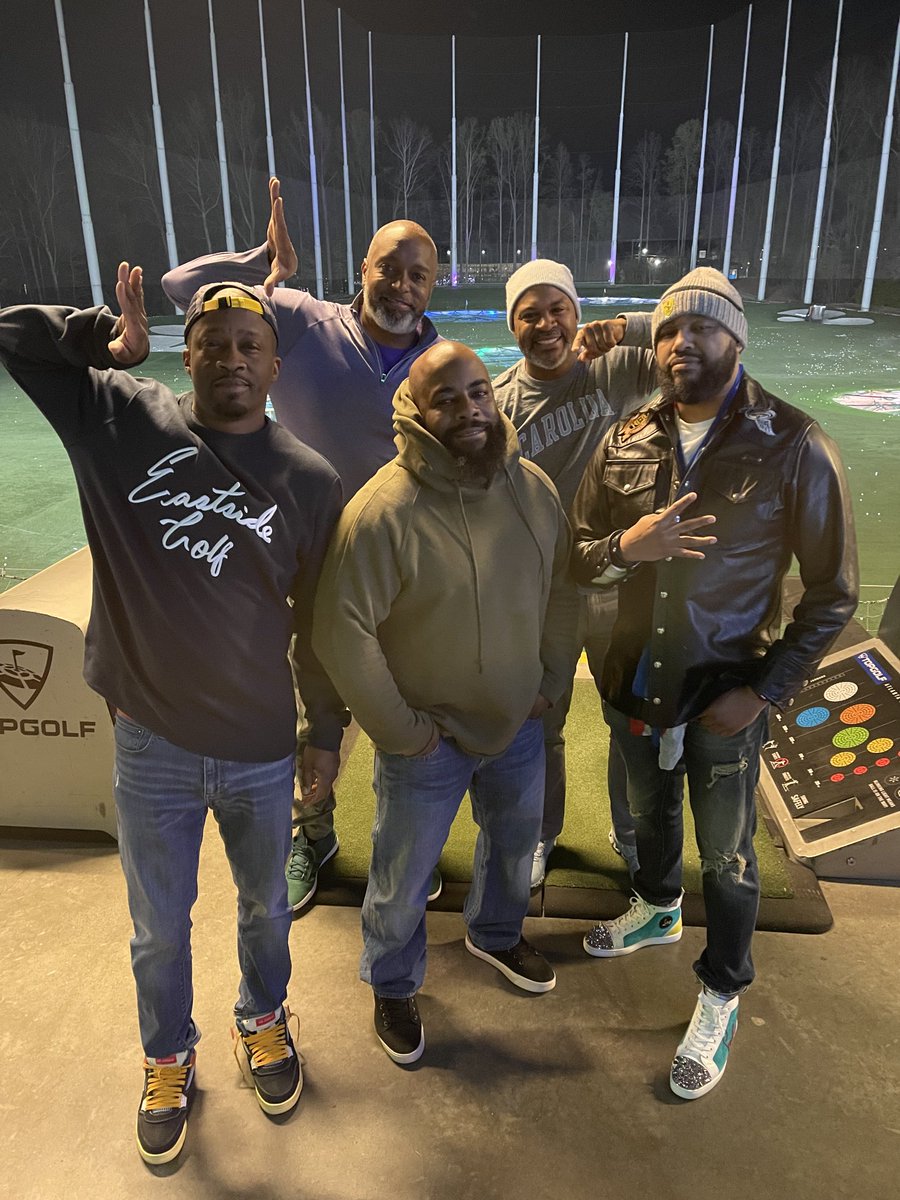 pronouncethat's tweet image. The “golfing” Bruhs. #omegapsiphi #daques #
⁦@EastsideGolf6⁩
