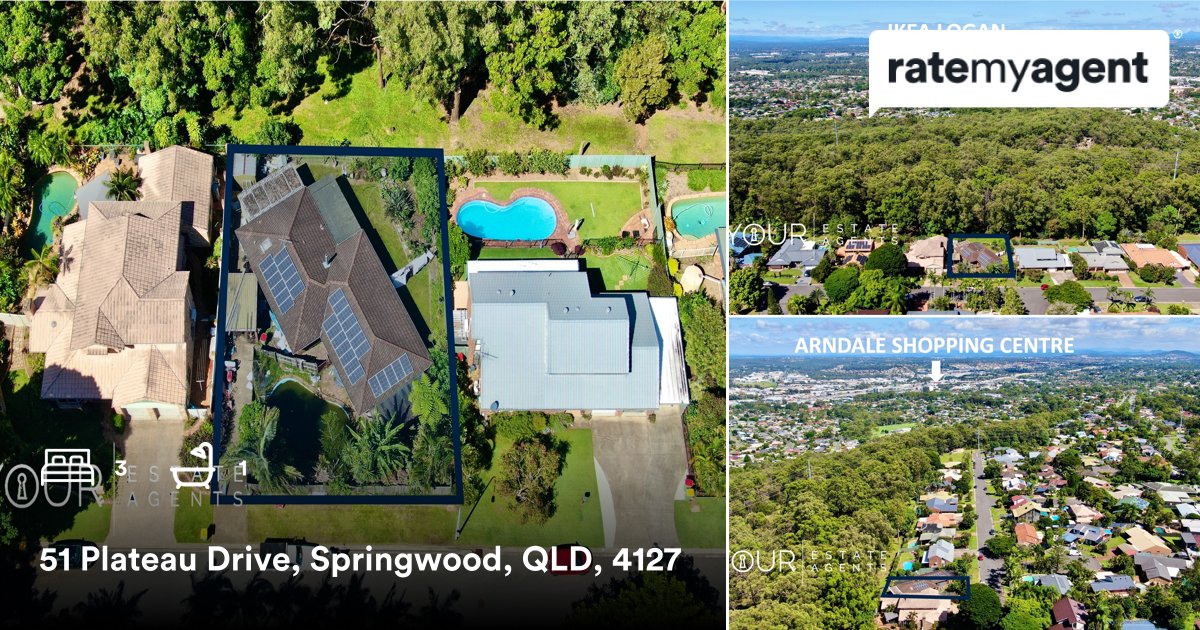 Agent_Nicky's tweet image. 3 🛏 1 🛀 
📍 51 Plateau Drive, Springwood, QLD, 4127

My latest listing on #ratemyagent
rma.reviews/FhFg33ur31pd