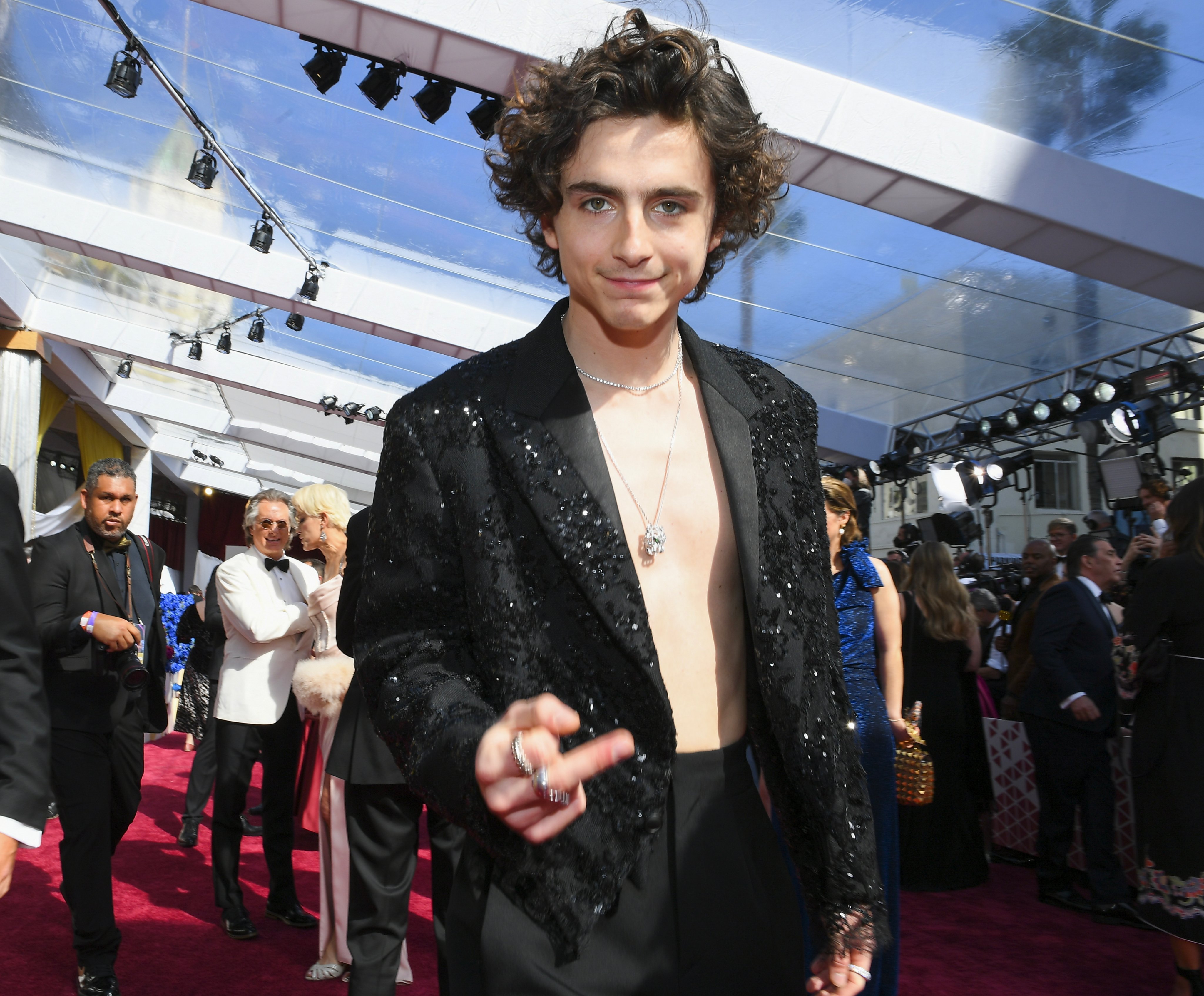 IndieWire on X: Timothée Chalamet is here and #Oscar ready!   / X