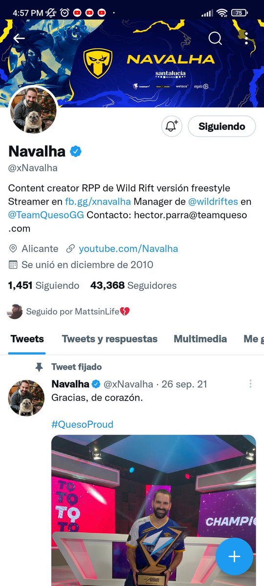EmmaHuMi's tweet photo. @xNavalha Captura porque mis cuentas las tengo con distintos correos https://t.co/BThEL36WYf