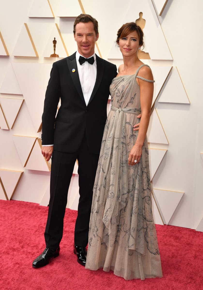 Nothing strange here — just another marvelous couple at the #Oscars. 💕