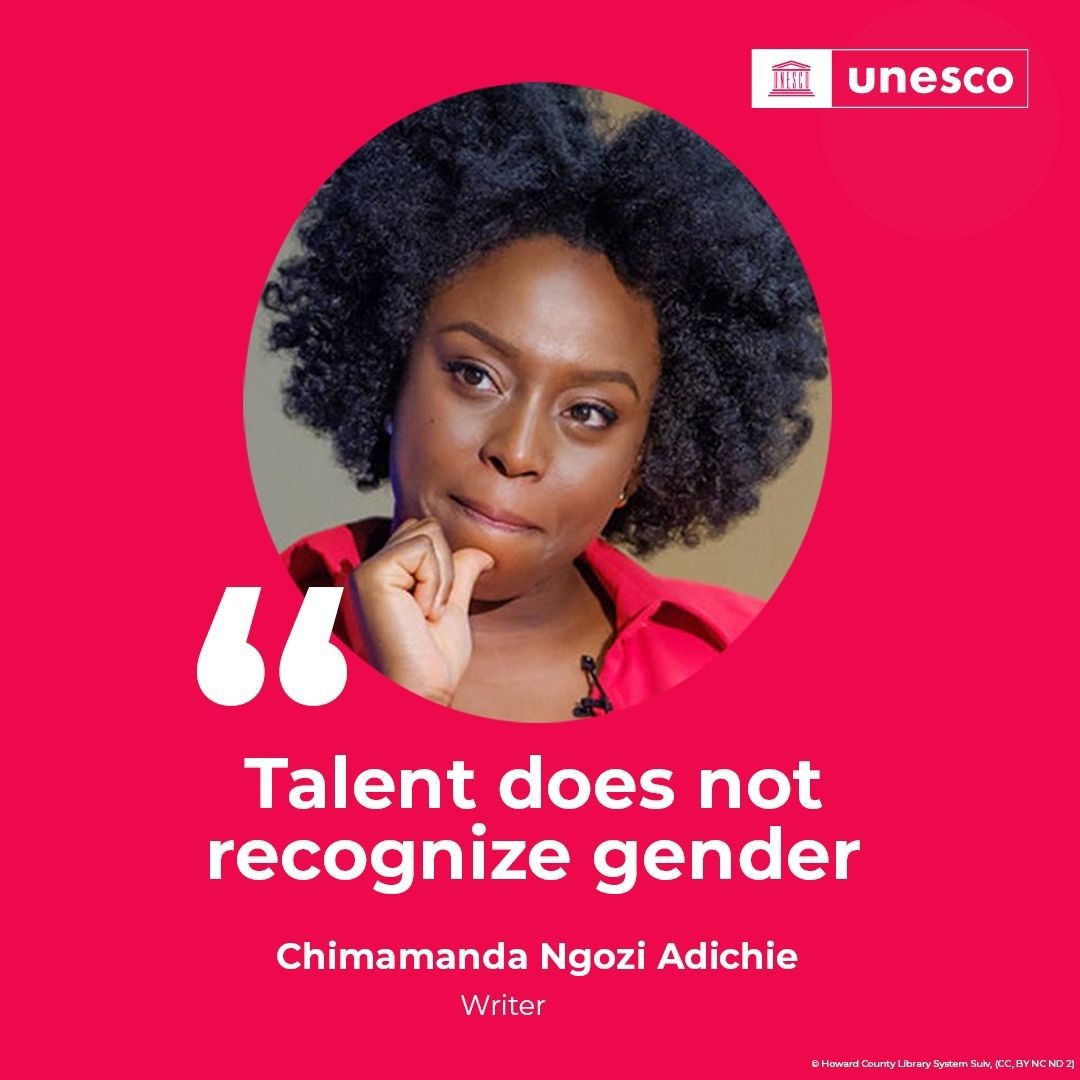 UNESCO's tweet photo. This is an important message for the film industry.

We want:

➕ films written by women

➕ films directed by women

➕ films produced by women

#GenderEquality is about respecting our own humanity.

https://t.co/ERURvyFVFK #Oscars #Oscars2022 https://t.co/55t955lWsB