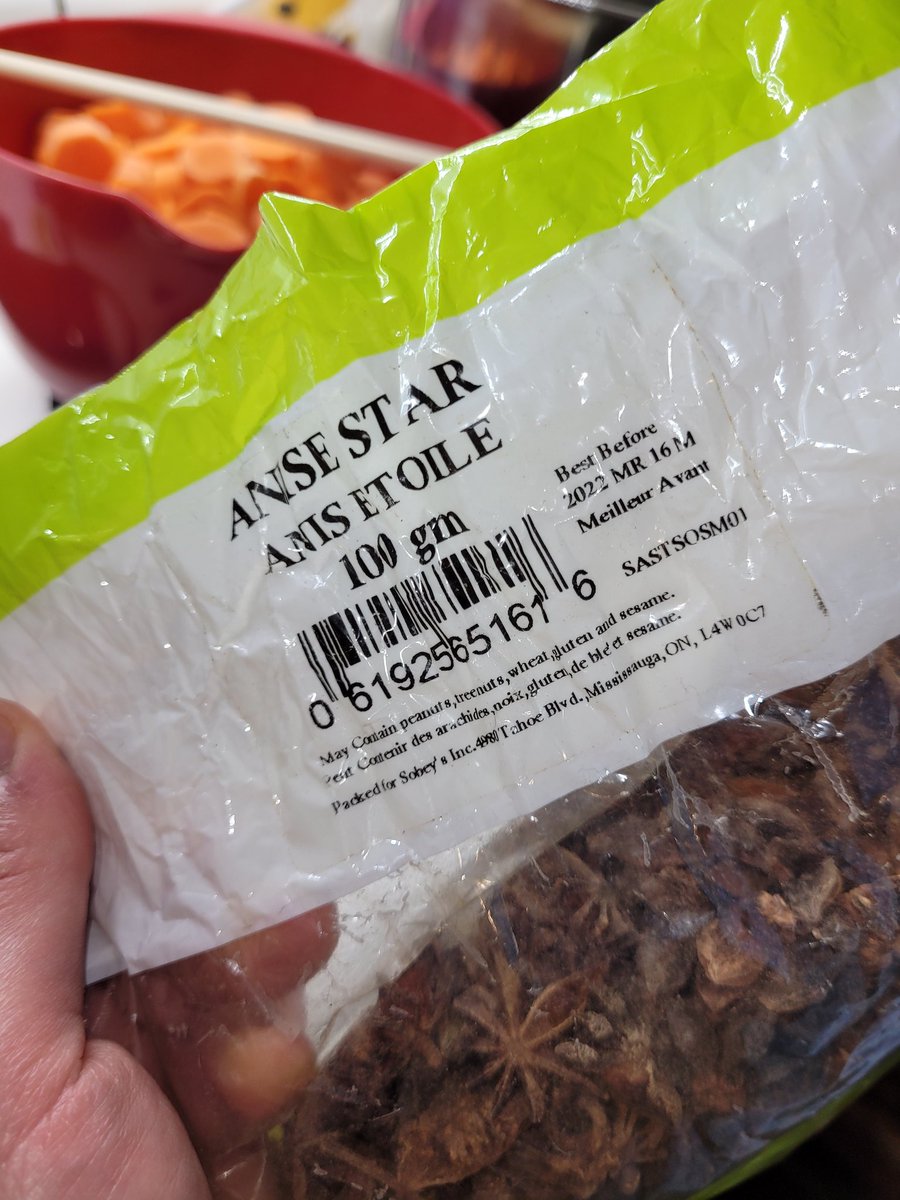 kaleensupreme's tweet photo. Hi @sobeys! Does your star anise typically contain frogs? My husband and I were going to make a lovely meal but then found a dehydrated frog in the bag. Needless to say, we were both very put off and our meal was no longer lovely :( https://t.co/0PFM2SrcNE