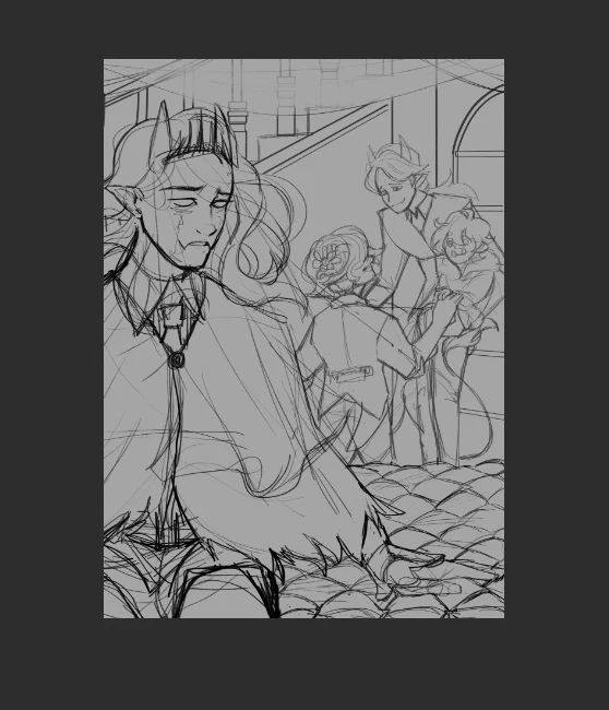 [WIP] AYO??? IM DRAWING IM BACK IN THE GRIND BABY 