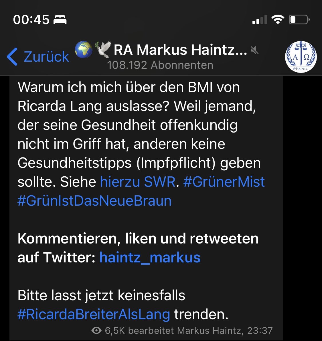 _welpenmetzger's tweet photo. #Haintz-IstEinWixer hat Probleme mit Frauen - bekannt seit seiner #HaintzTrittFrauen Attacke bei #f1104.

Auch das Schwangerschaft-Impfpflicht-Pamphlet (gemeinsam mit #Ehrlich) zeigt deutlich seine Misogynie.

Und als #Incel-💩 ohne Spiegel darf auch #Bodyshaming nicht fehlen.🤢 https://t.co/3oIVfU1xJ1