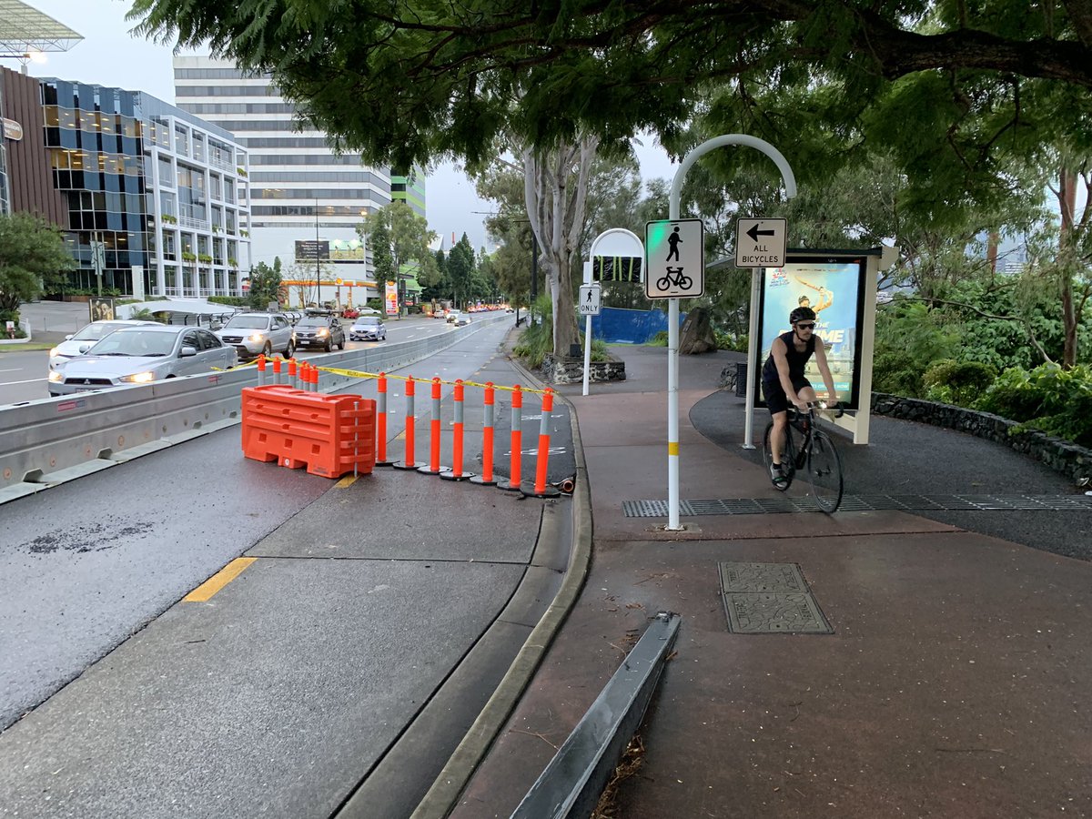 space4cyclingbn's tweet photo. Bicentennial Bikeway detour on Coronation Drive is open and looking good. https://t.co/bqlNgYhmXW