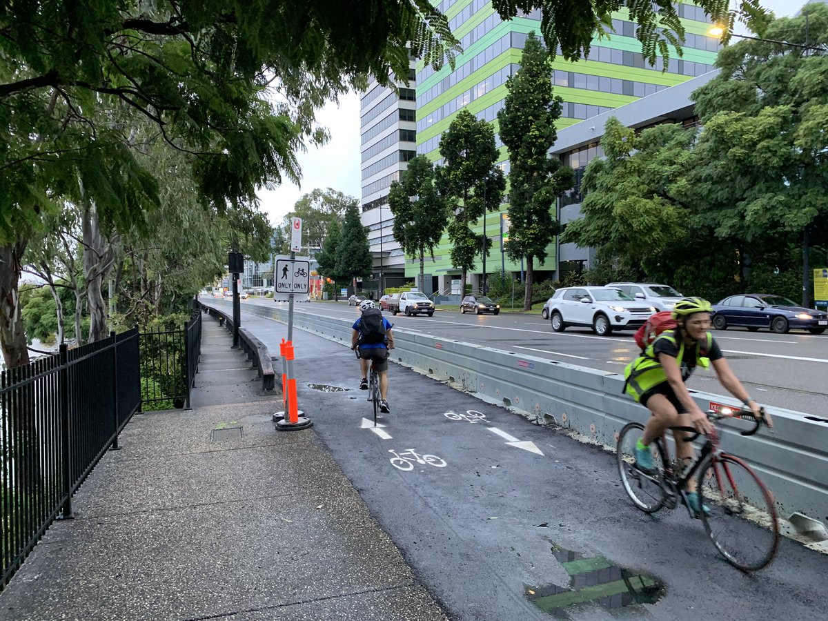 space4cyclingbn's tweet photo. Bicentennial Bikeway detour on Coronation Drive is open and looking good. https://t.co/bqlNgYhmXW