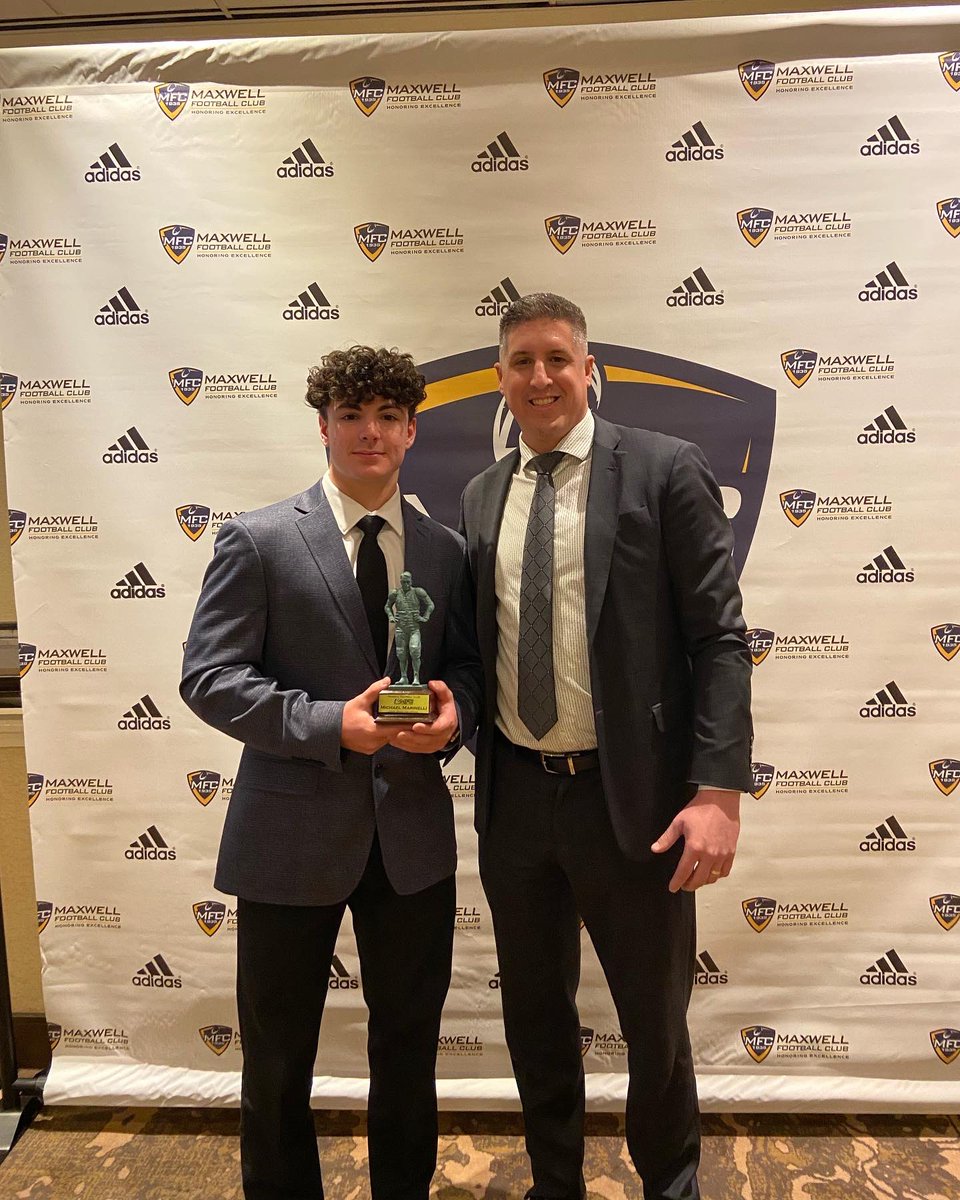 Cedar Grove Football (@cgfootballhs) on Twitter photo Congratulations to Michael Marinelli who was awarded tonight by the <a href="/MaxwellFootball/">Maxwell Football</a> as 1 of 55 NJ High School Mini Maxwell Award winners! #PawsUp Congratulations to Michael Marinelli who was awarded tonight by the <a href="/MaxwellFootball/">Maxwell Football</a> as 1 of 55 NJ High School Mini Maxwell Award winners! #PawsUp
