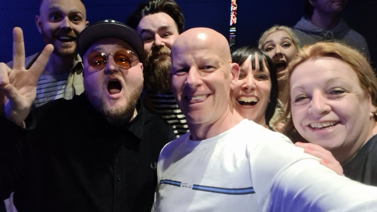 GregLassetter's tweet photo. @LotteryWinners So pleased to be able to support the Lottery Winners tonight. Pretty sure we smashed it out the park. https://t.co/ARLU5w9nCJ