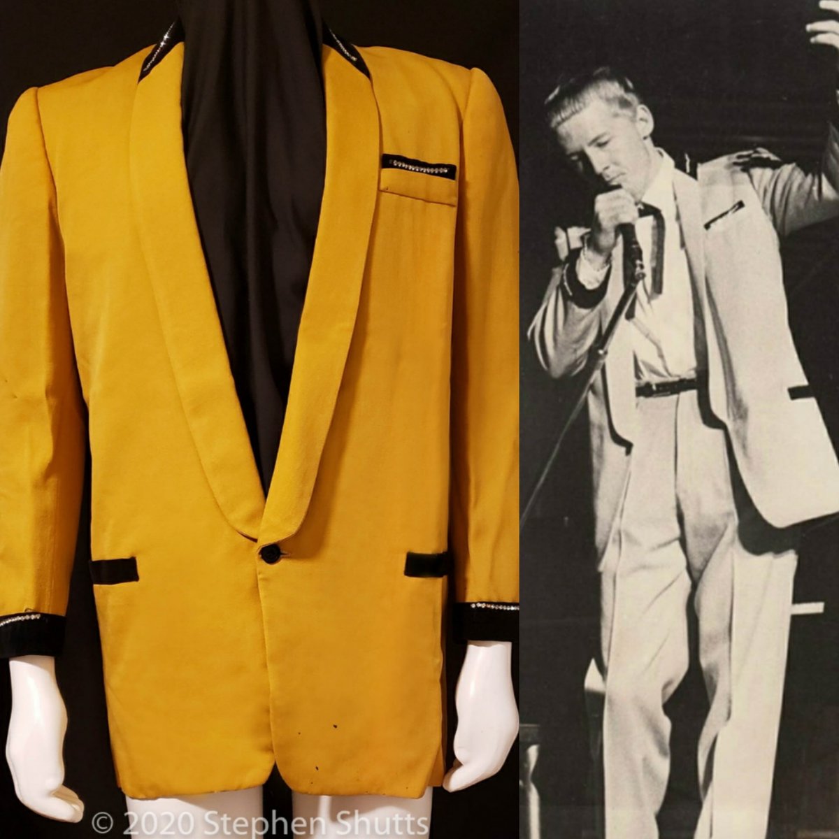 Roy Orbison's Corvette "Speedshop" Jacket &amp; Jerry Lee Lewis's 1950's Stage Jacket. 2 of Rockology Auctions offerings. BID TODAY. rockologyauctions.com 

#royorbison #jerryleelewis #brucespringsteen #corvette <a href="/jerryleelewis/">Jerry Lee Lewis</a> #elvispresley #milliondollarquartet <a href="/corvettemuseum/">National Corvette Museum</a>