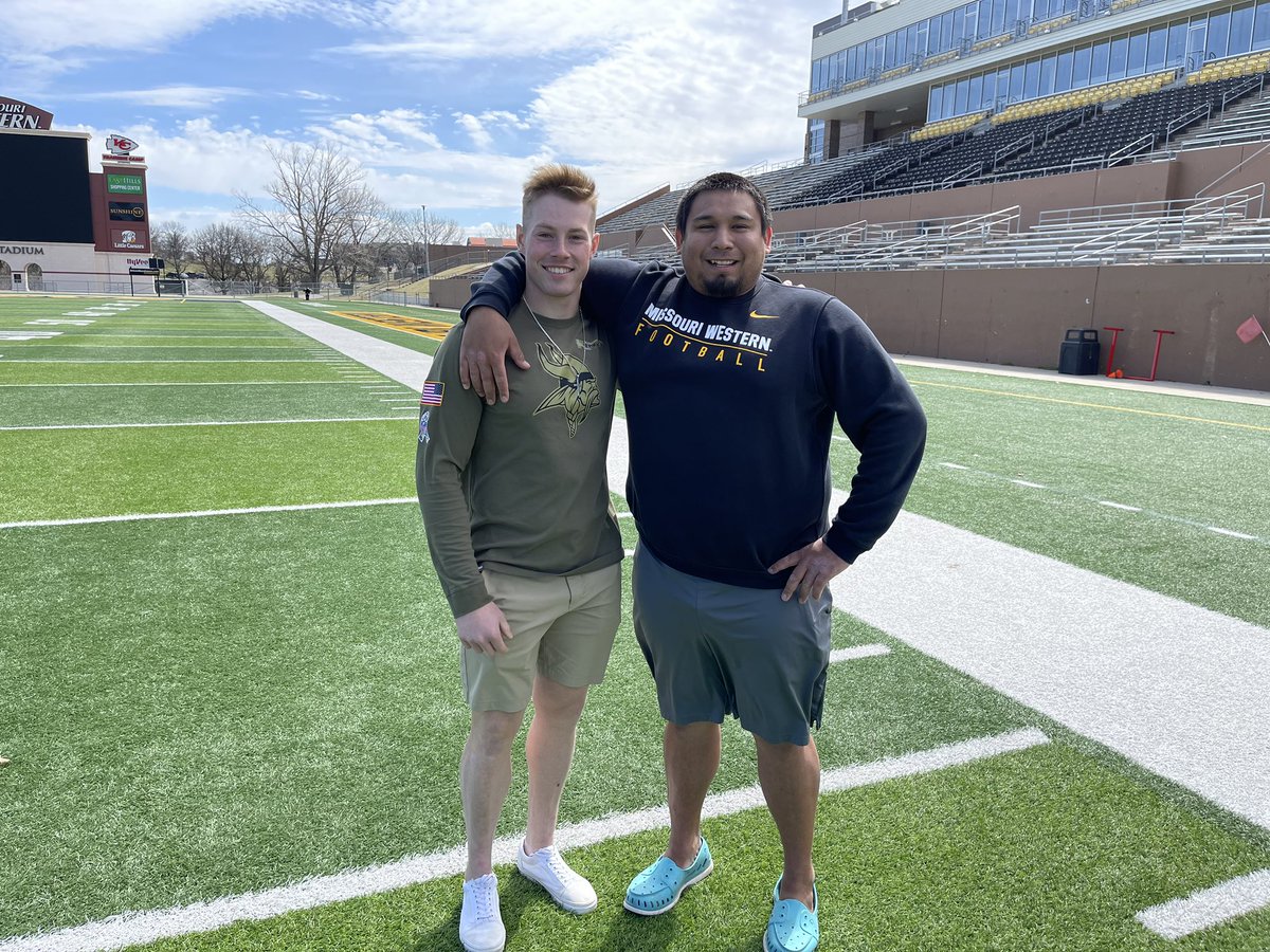 carternjensen's tweet photo. I want to thank @MWSU_KickCoach and @CoachWillie for their hospitality and a fantastic visit at @MWSU_Football! https://t.co/GIpiqDldwl
