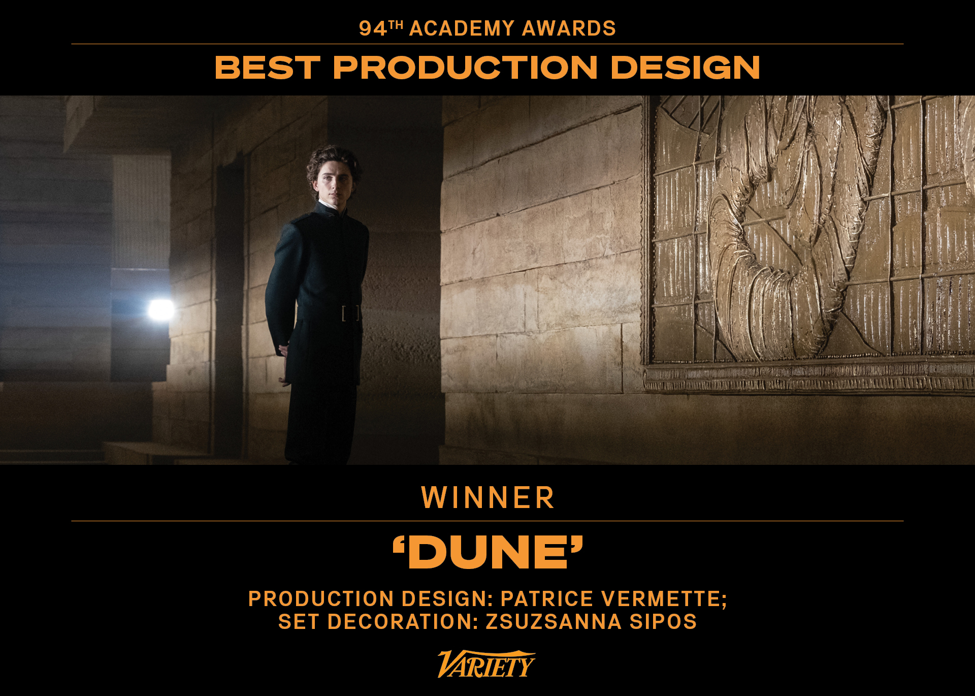 Variety on Twitter "“Dune” wins for best production design at the Oscars. https//t.co