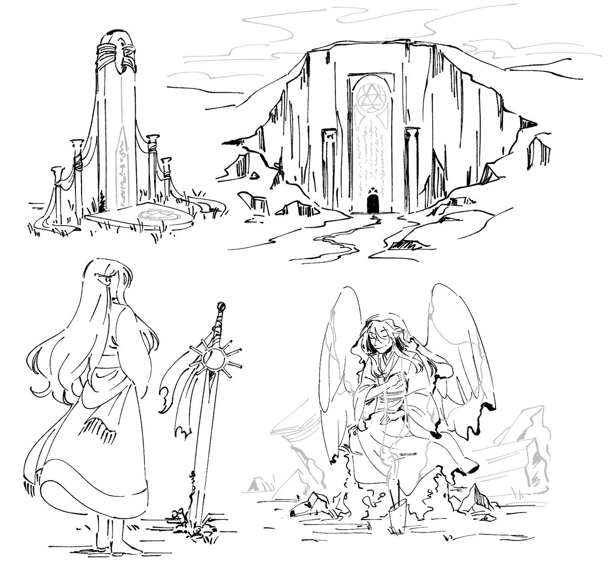some worldbuilding sketches 