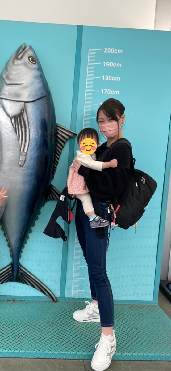 mayuyu29's tweet photo. 職場一緒の先生たちと
地下鉄博物館と臨海公園行ってきたんだ😳
2mのマグロにびびる姫様
楽しすぎた😘 https://t.co/niZ2VGWbMj