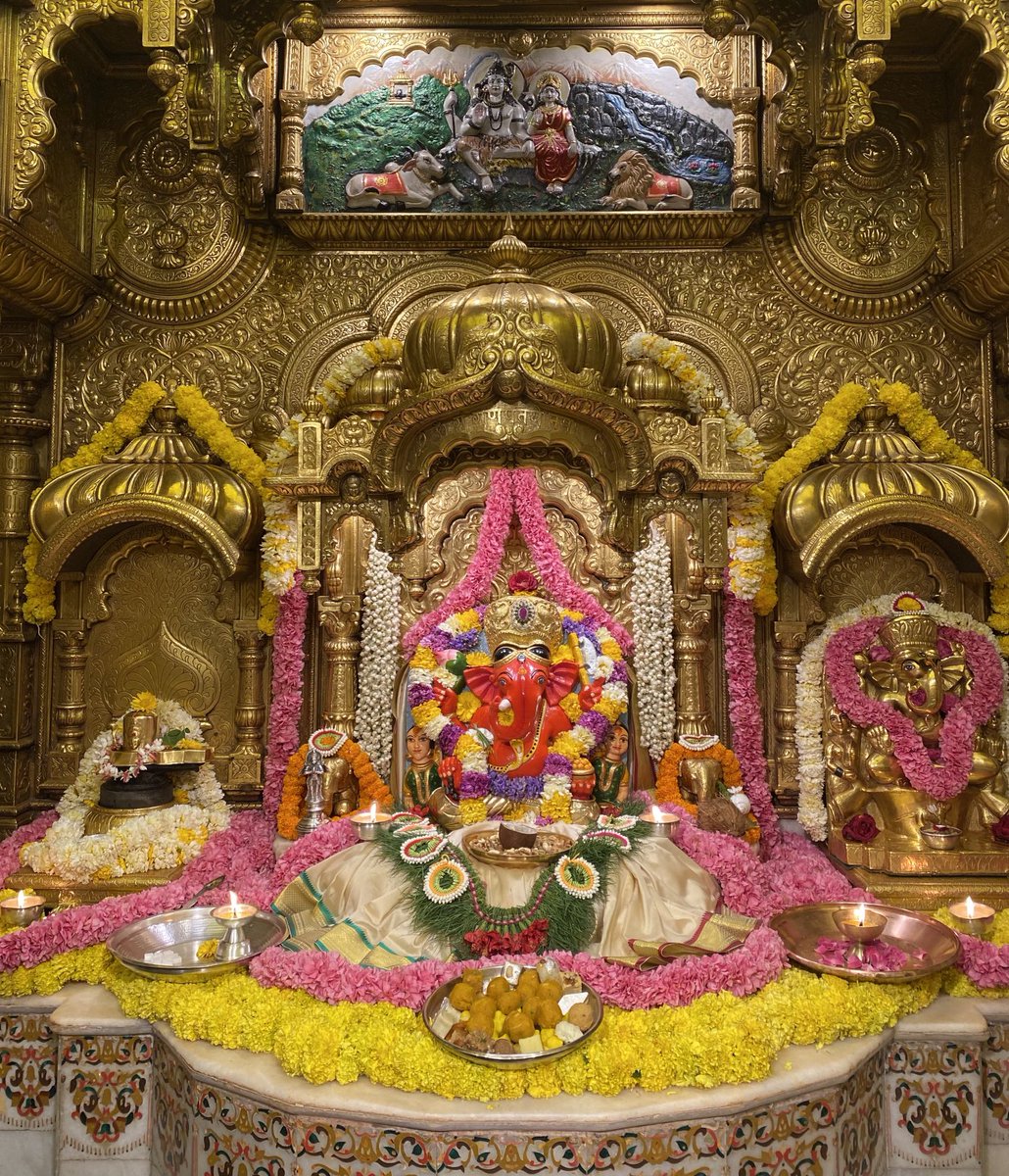 SVTMumbai's tweet photo. 🙏गणपती बाप्पा मोरया 🌺मंगलमूर्ती मोरया 🙏२८/०३/२०२२ https://t.co/R8lgL9ud5P