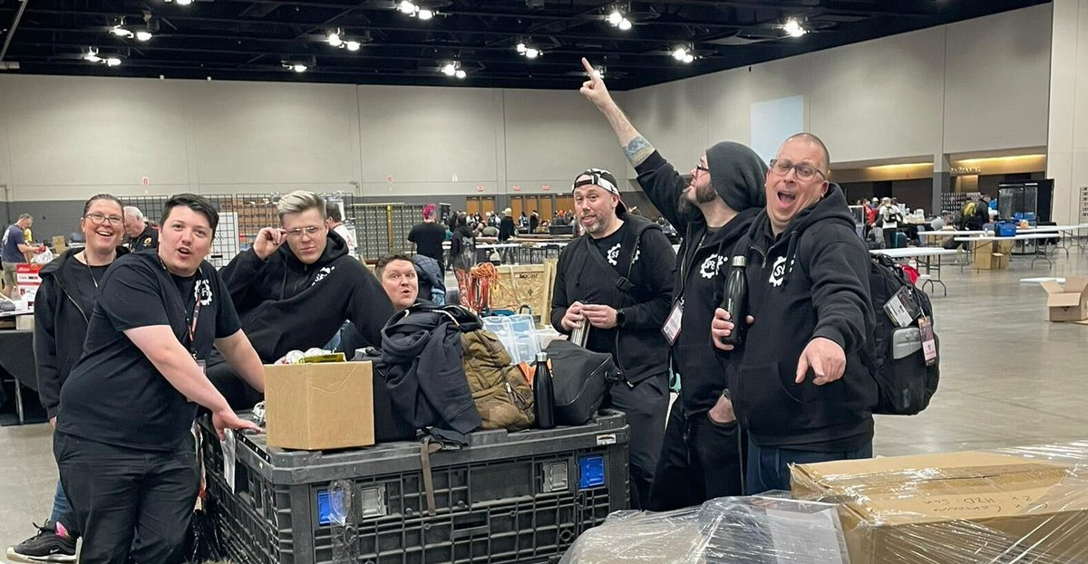 GodtearTheGame's tweet photo. That's a wrap on an amazing weekend at @AdeptiCon and @GaryCon

Thanks to everyone who came to our booths, tried out our games and took the time to talk to us! It's been a fantastic experience and we can't wait to see you all again!

#Adepticon2022 #GaryConXIV https://t.co/uDDQ89dlFe