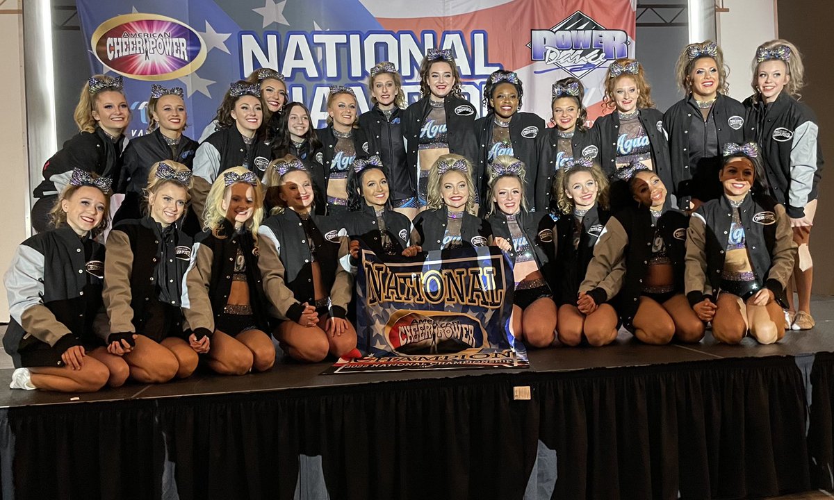 The 𝒓𝒂𝒊𝒏 continues to come down at #ACPGrandNationals! 🤩🏆 Congrats to our newest 𝐂𝐡𝐞𝐞𝐫 𝐏𝐨𝐰𝐞𝐫 𝐂𝐇𝐀𝐌𝐏𝐈𝐎𝐍𝐒:

☂️Brellas - Level 4 U17
💦Splash - Small Youth 2
💧Aqua - Small Senior 6